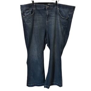 TORRID Women's 30R Bombshell Flare-Super Soft-High-Rise-Feel The Fit Jeans plus